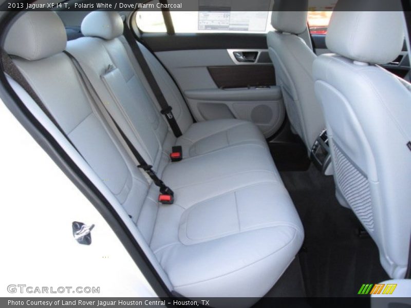 Polaris White / Dove/Warm Charcoal 2013 Jaguar XF I4 T