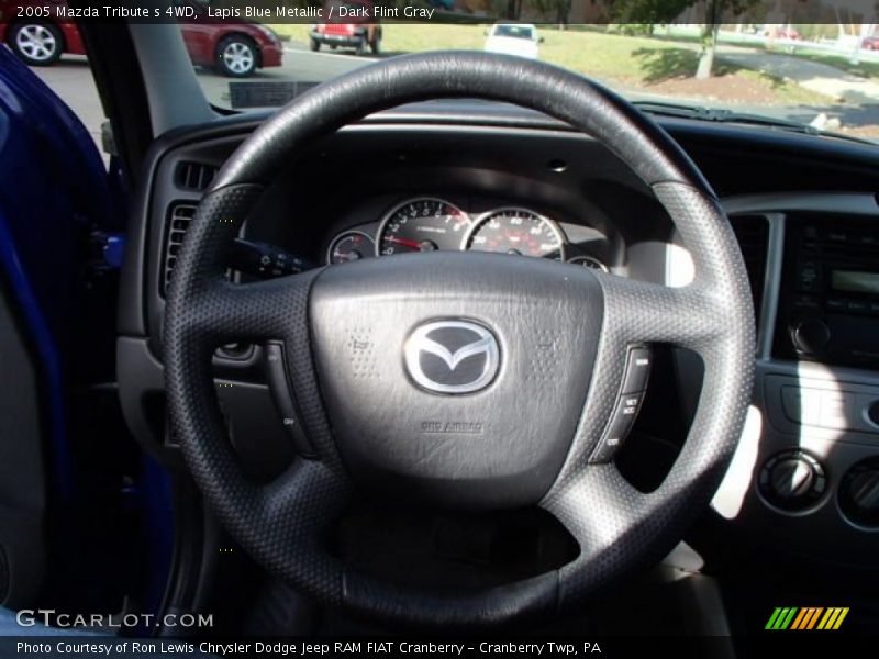 Lapis Blue Metallic / Dark Flint Gray 2005 Mazda Tribute s 4WD