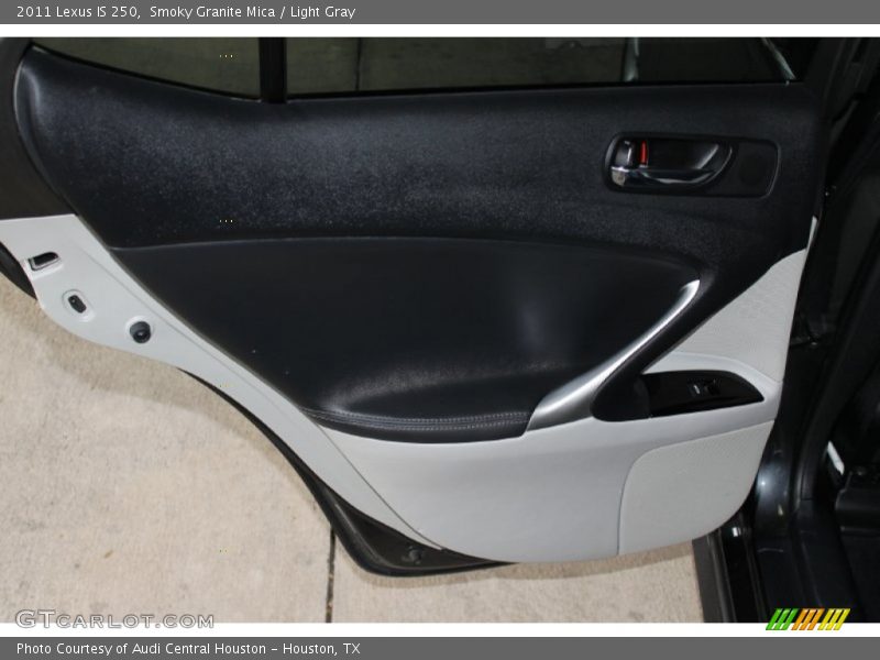 Smoky Granite Mica / Light Gray 2011 Lexus IS 250
