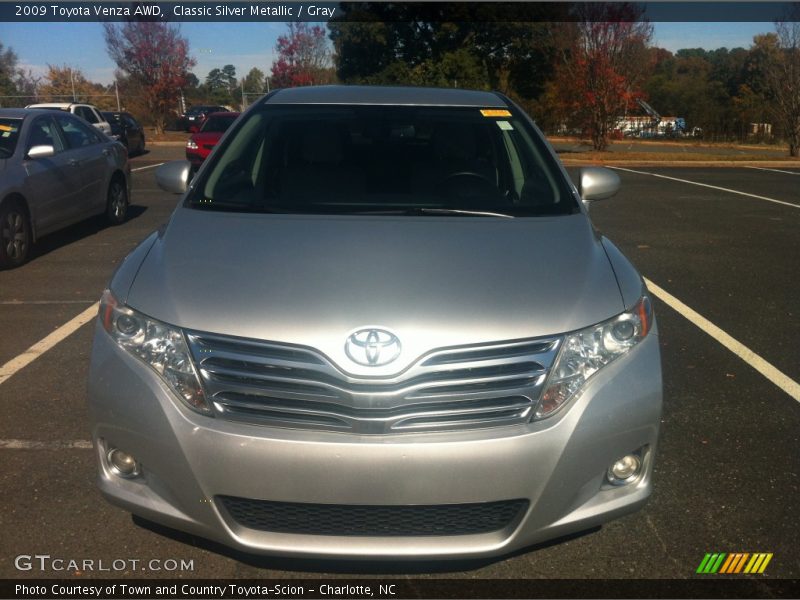 Classic Silver Metallic / Gray 2009 Toyota Venza AWD