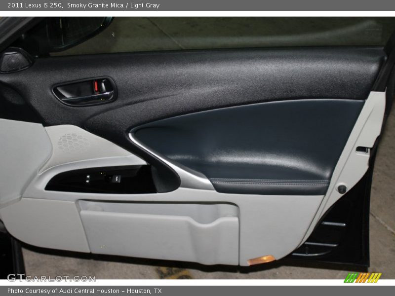 Smoky Granite Mica / Light Gray 2011 Lexus IS 250