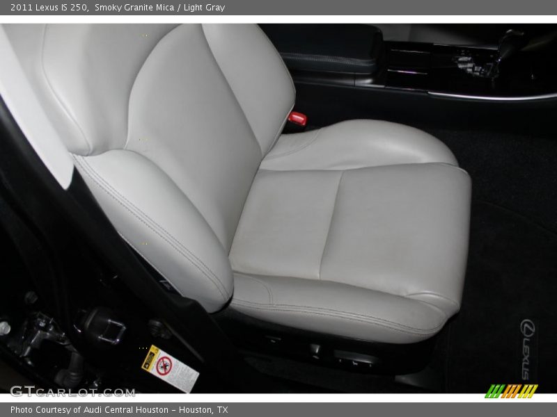 Smoky Granite Mica / Light Gray 2011 Lexus IS 250