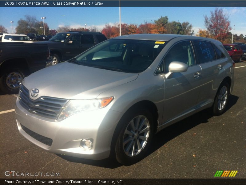 Classic Silver Metallic / Gray 2009 Toyota Venza AWD