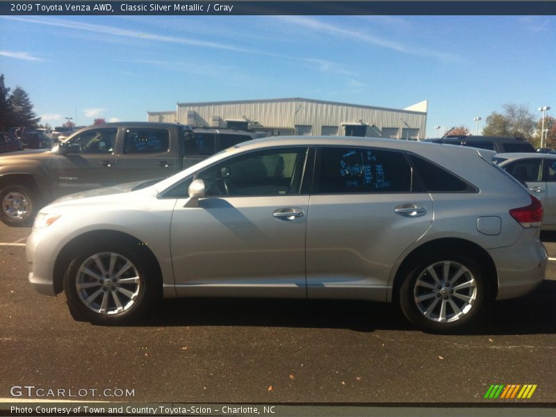 Classic Silver Metallic / Gray 2009 Toyota Venza AWD