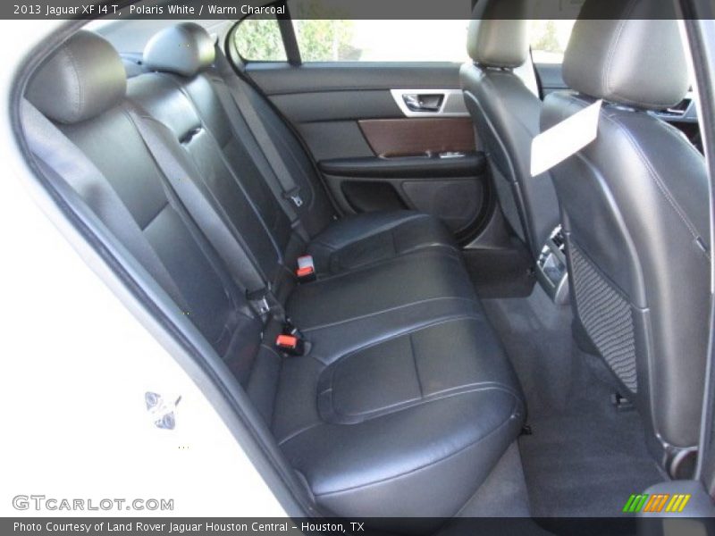 Polaris White / Warm Charcoal 2013 Jaguar XF I4 T