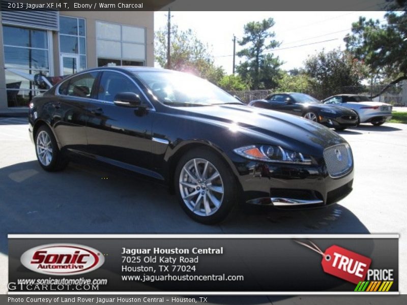 Ebony / Warm Charcoal 2013 Jaguar XF I4 T