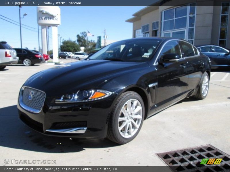 Ebony / Warm Charcoal 2013 Jaguar XF I4 T