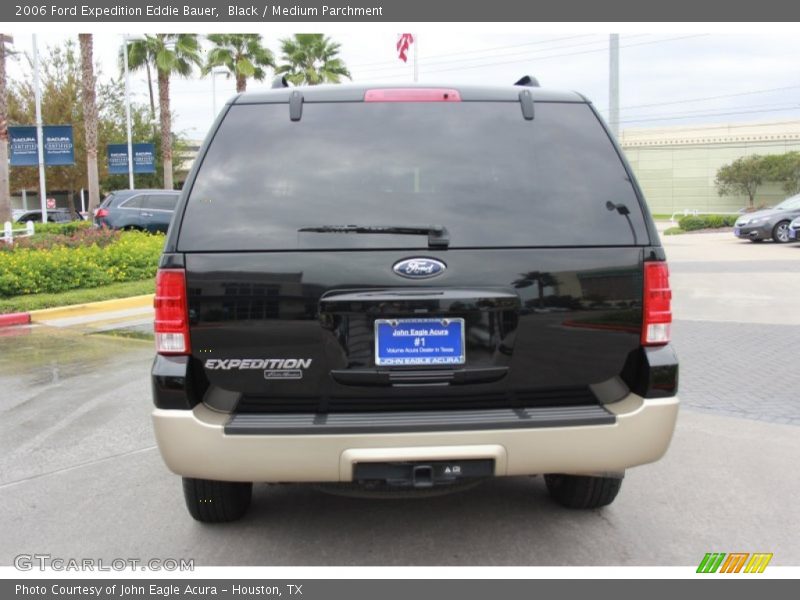 Black / Medium Parchment 2006 Ford Expedition Eddie Bauer