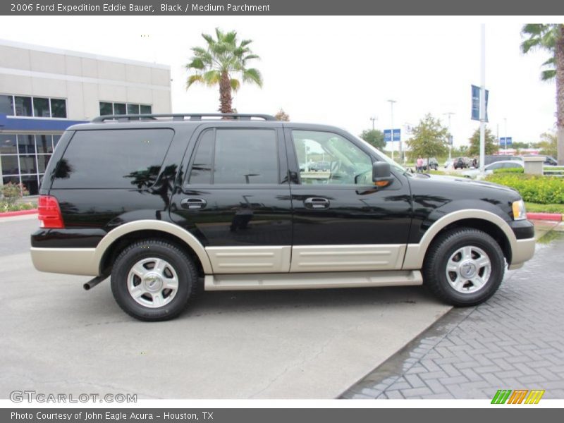 Black / Medium Parchment 2006 Ford Expedition Eddie Bauer
