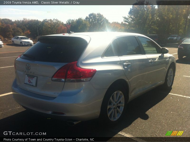 Classic Silver Metallic / Gray 2009 Toyota Venza AWD