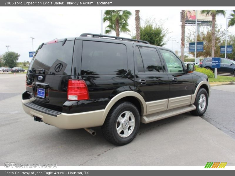 Black / Medium Parchment 2006 Ford Expedition Eddie Bauer