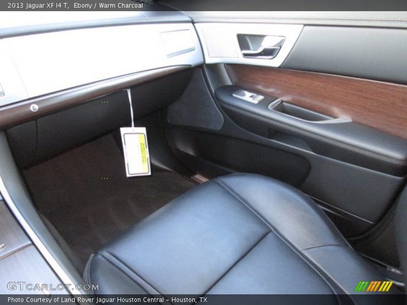 Ebony / Warm Charcoal 2013 Jaguar XF I4 T