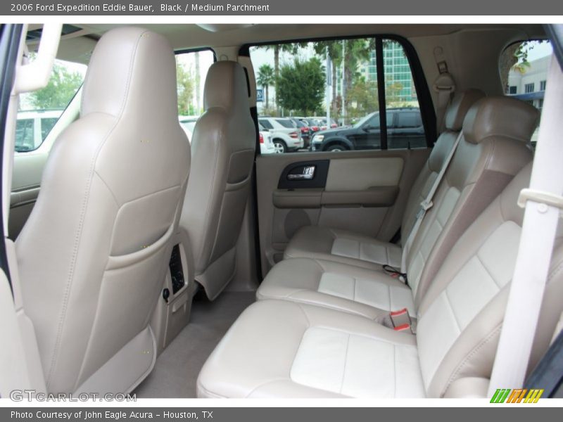Black / Medium Parchment 2006 Ford Expedition Eddie Bauer