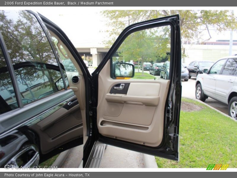 Black / Medium Parchment 2006 Ford Expedition Eddie Bauer