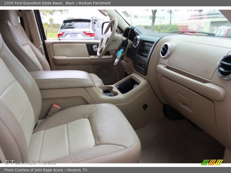 Black / Medium Parchment 2006 Ford Expedition Eddie Bauer