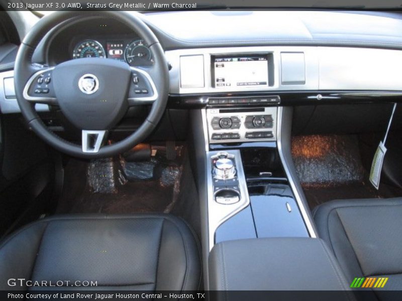 Dashboard of 2013 XF 3.0 AWD