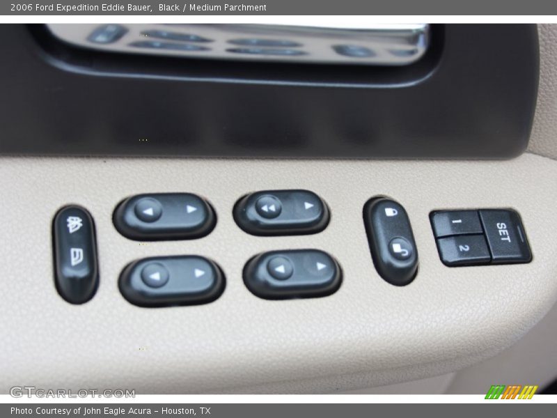 Black / Medium Parchment 2006 Ford Expedition Eddie Bauer