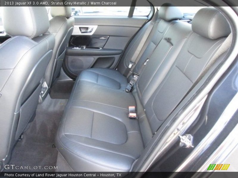 Rear Seat of 2013 XF 3.0 AWD