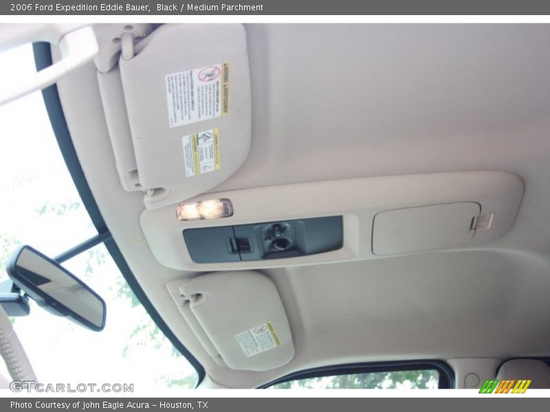 Black / Medium Parchment 2006 Ford Expedition Eddie Bauer