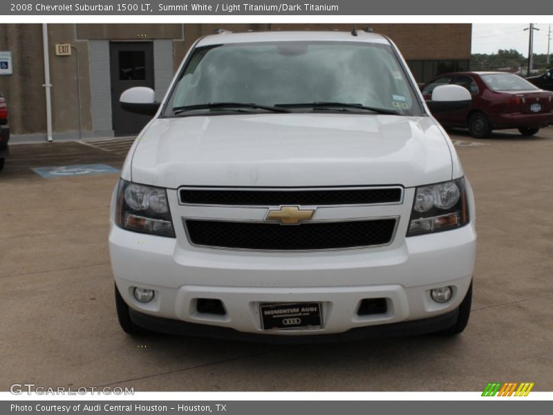 Summit White / Light Titanium/Dark Titanium 2008 Chevrolet Suburban 1500 LT