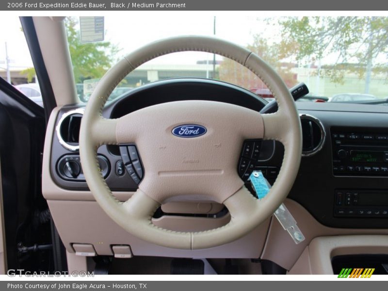 Black / Medium Parchment 2006 Ford Expedition Eddie Bauer