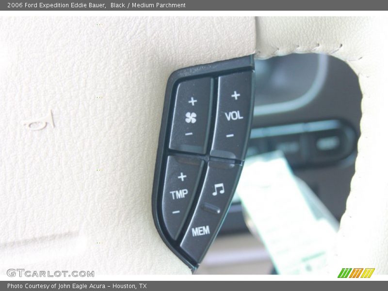Black / Medium Parchment 2006 Ford Expedition Eddie Bauer