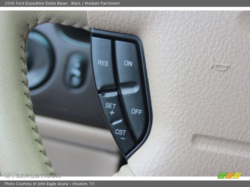 Black / Medium Parchment 2006 Ford Expedition Eddie Bauer