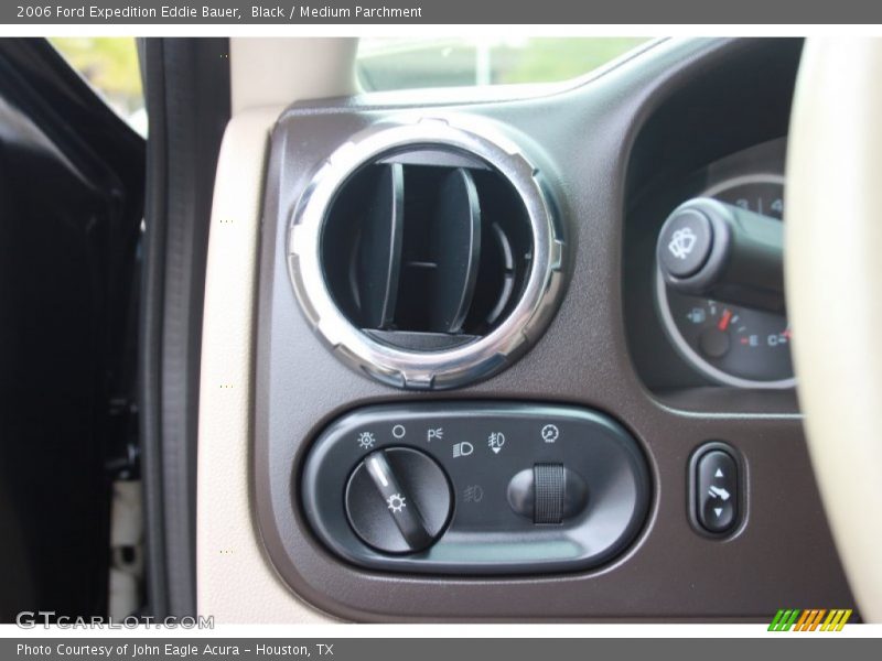Black / Medium Parchment 2006 Ford Expedition Eddie Bauer