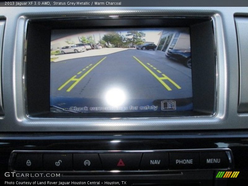 Stratus Grey Metallic / Warm Charcoal 2013 Jaguar XF 3.0 AWD