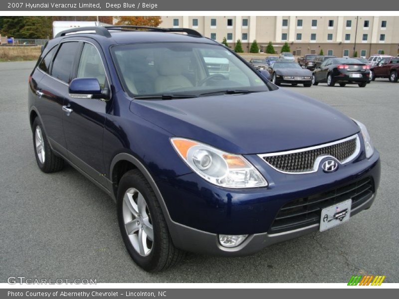 Deep Blue / Beige 2007 Hyundai Veracruz Limited