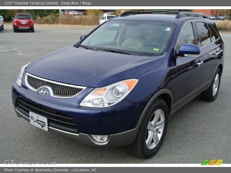 Deep Blue / Beige 2007 Hyundai Veracruz Limited