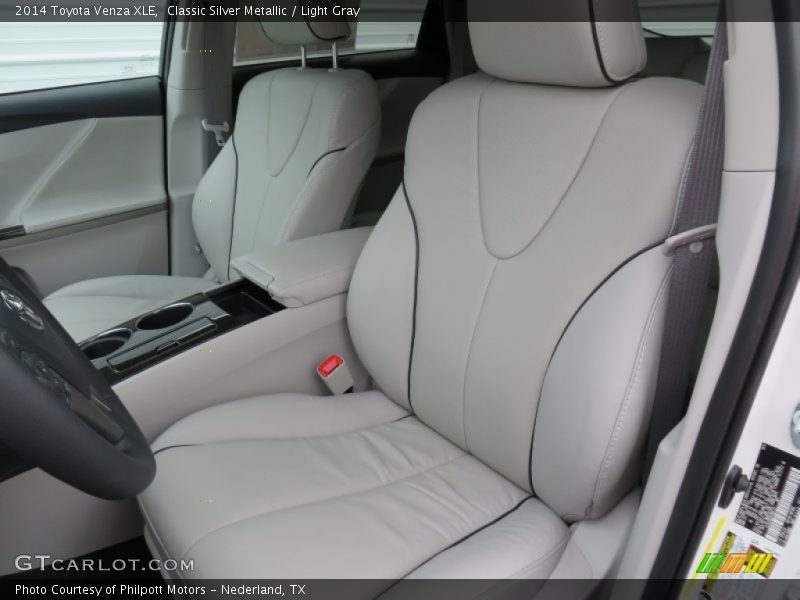 Classic Silver Metallic / Light Gray 2014 Toyota Venza XLE