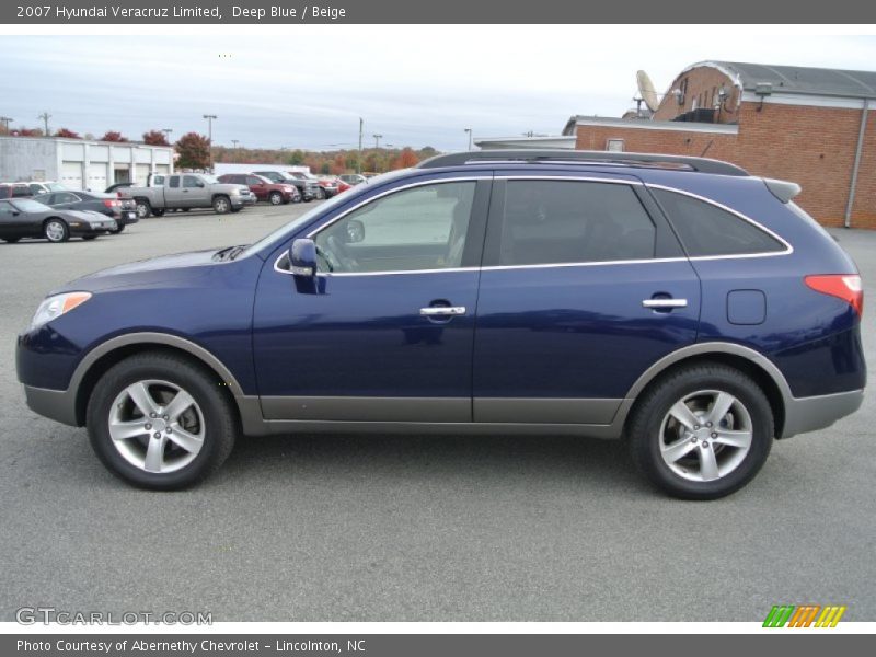 Deep Blue / Beige 2007 Hyundai Veracruz Limited
