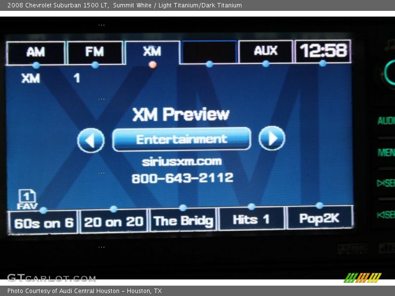 Summit White / Light Titanium/Dark Titanium 2008 Chevrolet Suburban 1500 LT