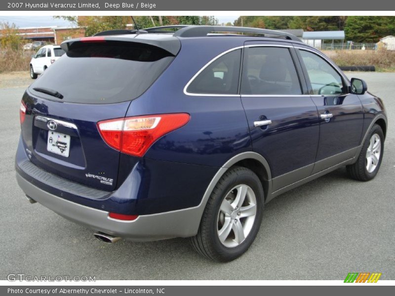Deep Blue / Beige 2007 Hyundai Veracruz Limited