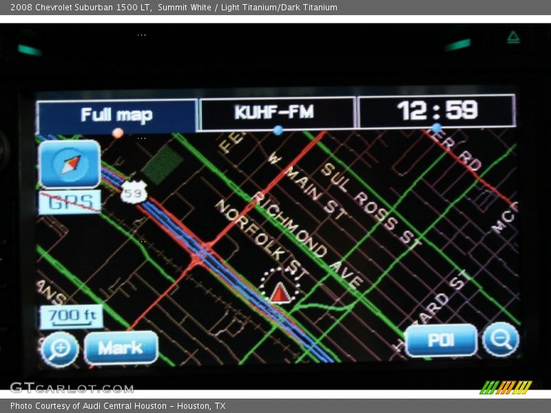 Summit White / Light Titanium/Dark Titanium 2008 Chevrolet Suburban 1500 LT