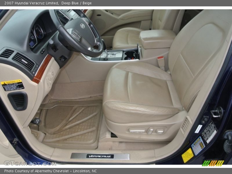 Deep Blue / Beige 2007 Hyundai Veracruz Limited