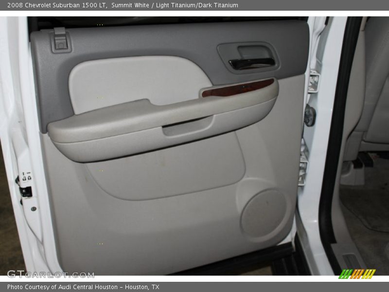 Summit White / Light Titanium/Dark Titanium 2008 Chevrolet Suburban 1500 LT