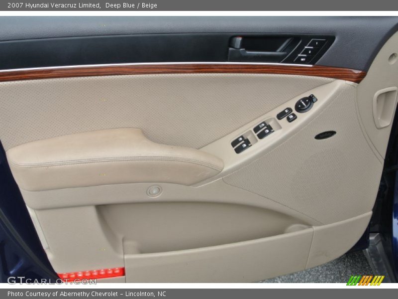 Deep Blue / Beige 2007 Hyundai Veracruz Limited