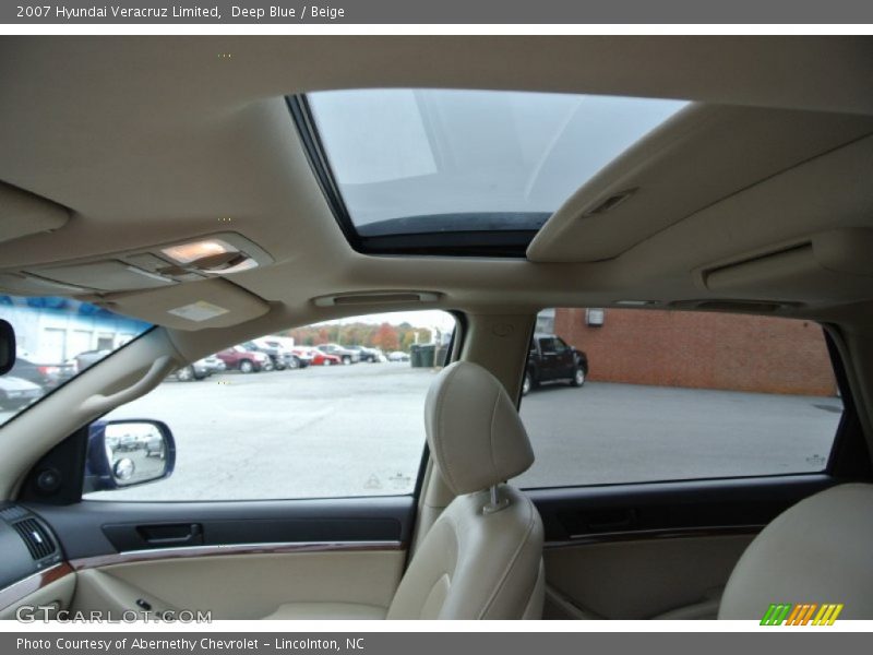 Deep Blue / Beige 2007 Hyundai Veracruz Limited