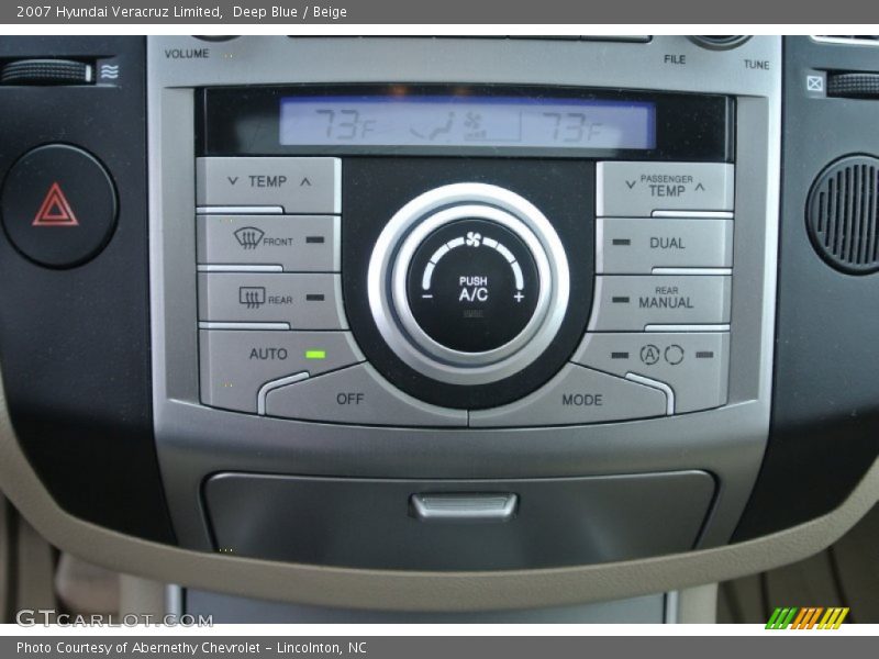 Deep Blue / Beige 2007 Hyundai Veracruz Limited