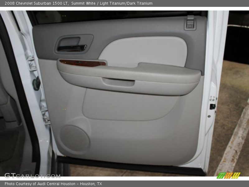 Summit White / Light Titanium/Dark Titanium 2008 Chevrolet Suburban 1500 LT