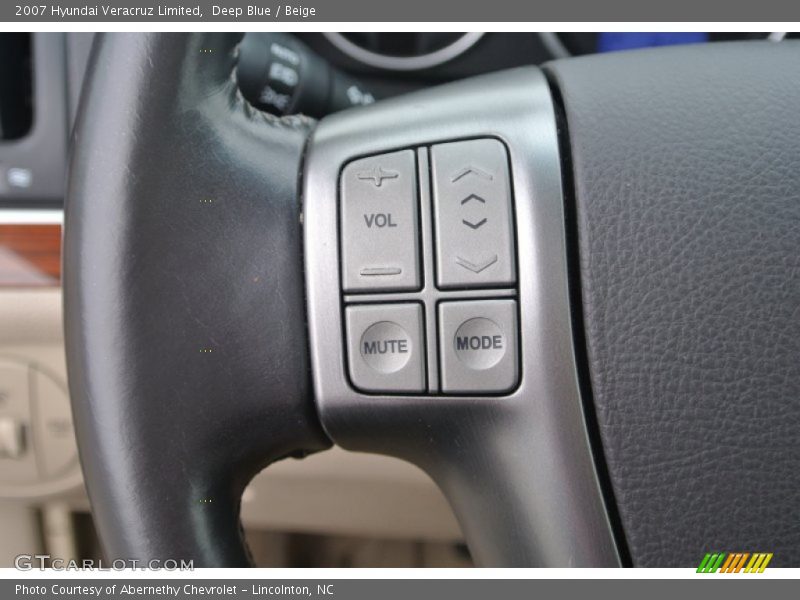 Deep Blue / Beige 2007 Hyundai Veracruz Limited