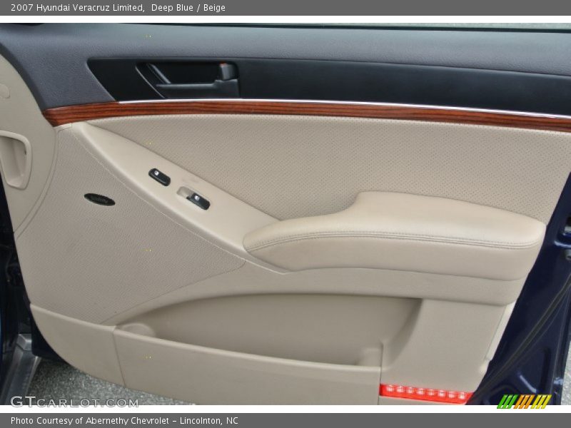 Deep Blue / Beige 2007 Hyundai Veracruz Limited