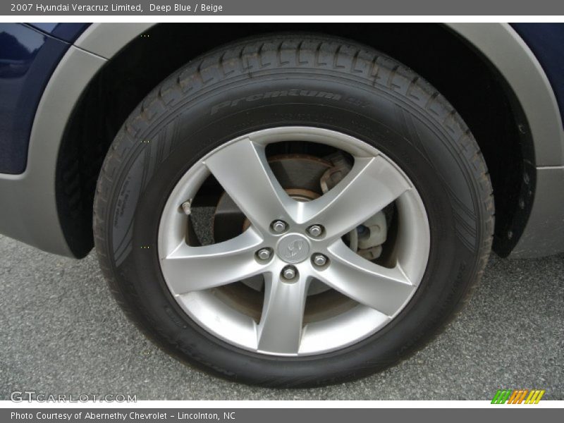 Deep Blue / Beige 2007 Hyundai Veracruz Limited