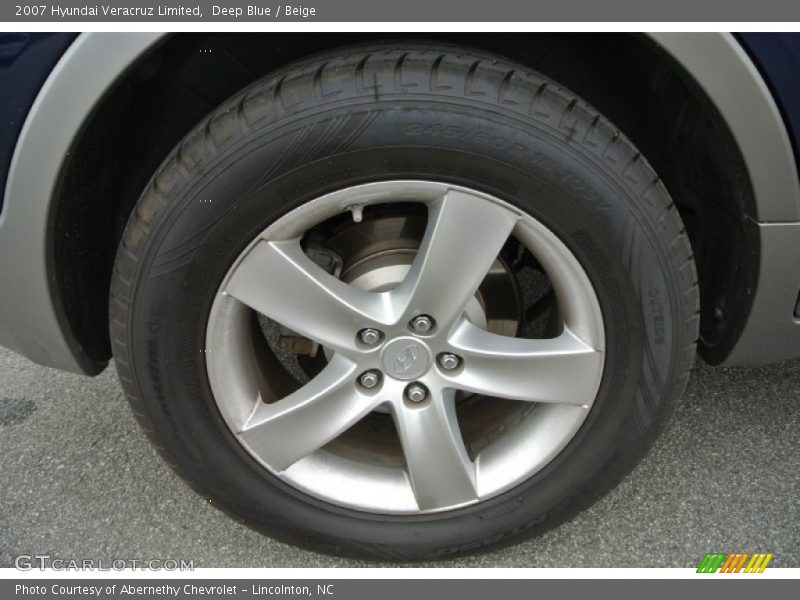 Deep Blue / Beige 2007 Hyundai Veracruz Limited