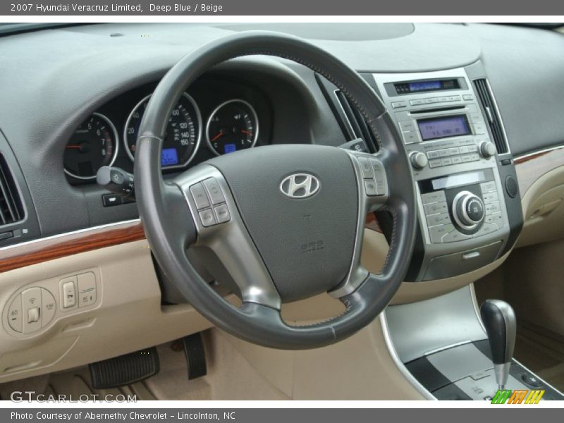 Deep Blue / Beige 2007 Hyundai Veracruz Limited