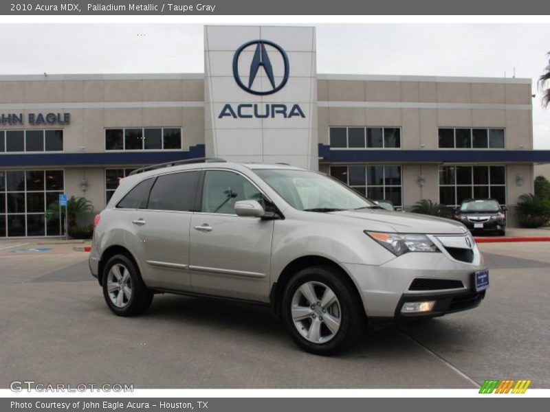 Palladium Metallic / Taupe Gray 2010 Acura MDX