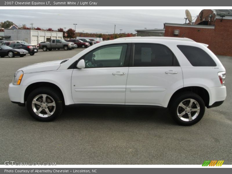 Summit White / Light Gray 2007 Chevrolet Equinox LT