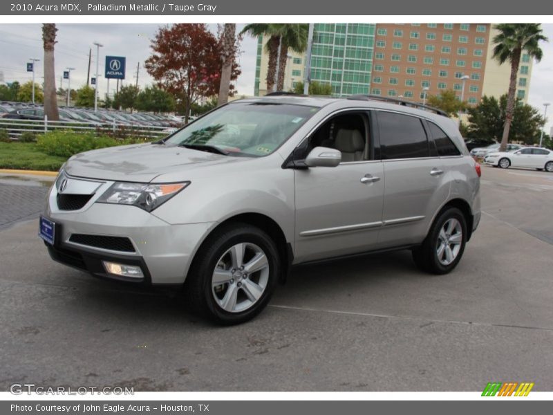 Palladium Metallic / Taupe Gray 2010 Acura MDX